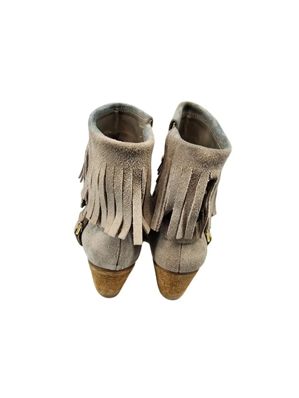 Lauren Ralph Lauren Shoes Womens Size 7 Tan Suede Boots *Read*